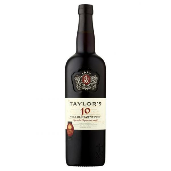 Bottle of Taylor's 10 year old port