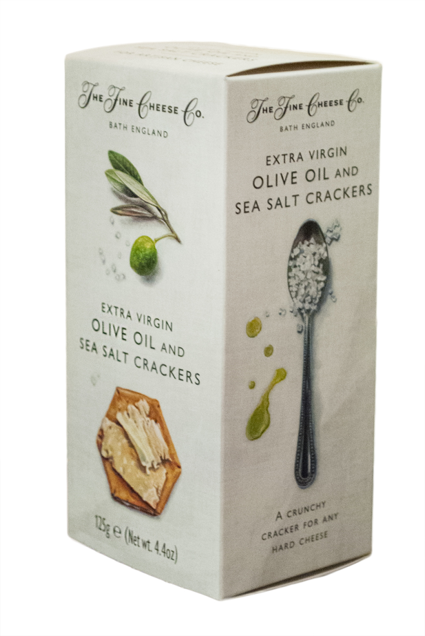 Extra Virgin Olive Oil and Sea Salt Crackers Cheeseworks