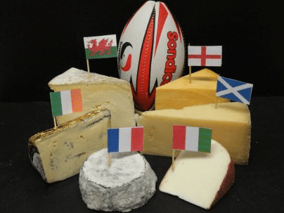 Rugby 6 Nations Cheese Board