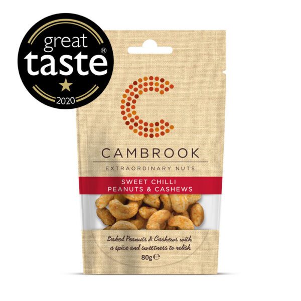 Cambrook Sweet Chilli Peanuts & Cashews