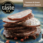 Venison & Green Peppercorn Salami