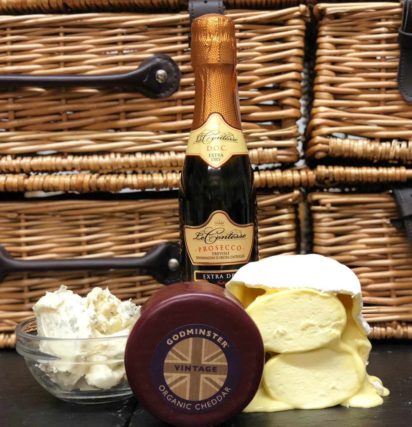 A Touch of Sparkle and Cheese Gift