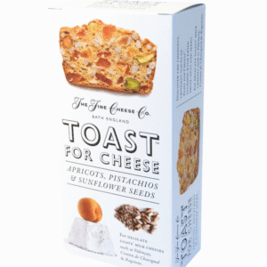 Apricot, Pistachio & Sunflower Seed Toast for Cheese