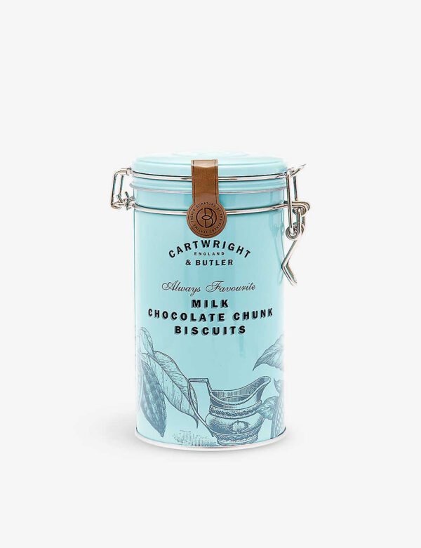 Cartwright & Butler Milk Chocolate Chunk Biscuit Tin