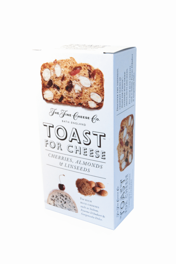 Cherries, Almonds & Linseed Toast for Cheese