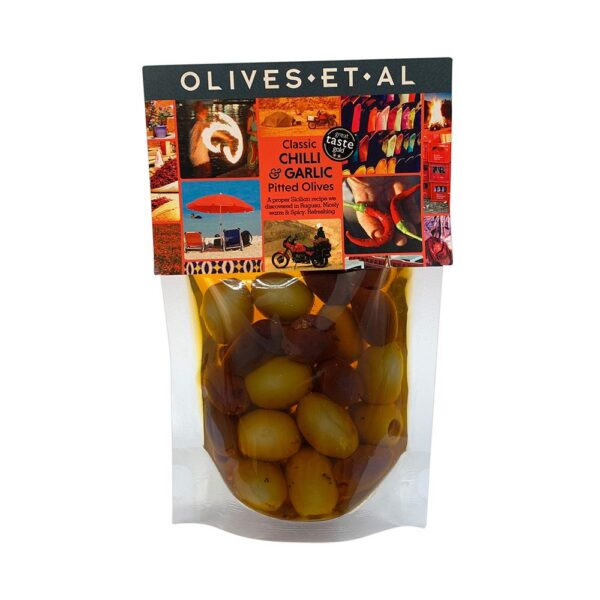 Olives et Al Chilli & Garlic Pitted Olives
