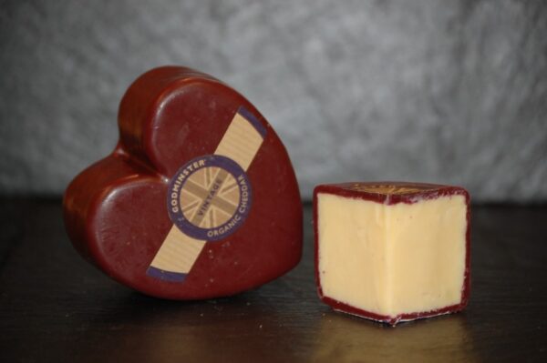 Godminster Cheddar Cheese Heart 400g
