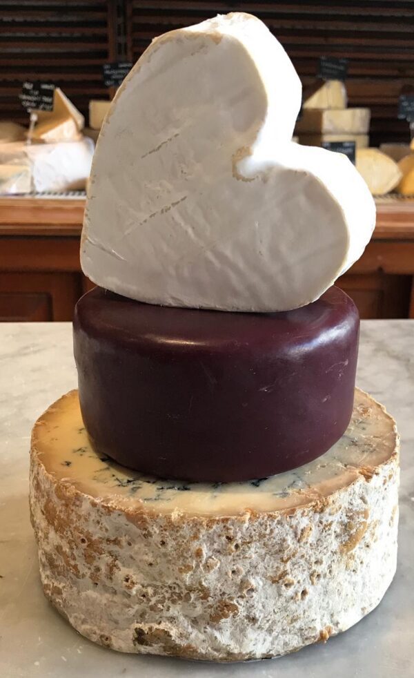 Romantic Cheese Celebration Cake