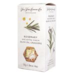 Rosemary and Extra Virgin Olive Oil Crackers