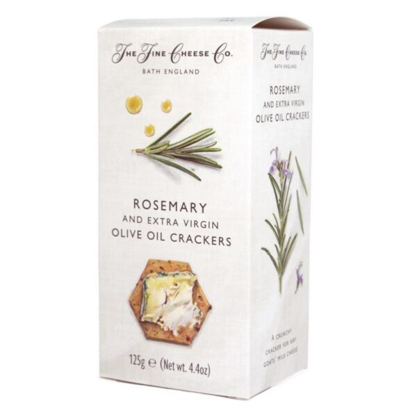 Rosemary and Extra Virgin Olive Oil Crackers