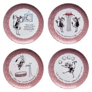 Say Cheese Set of 4 Plates
