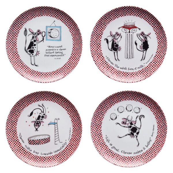 Say Cheese Set of 4 Plates